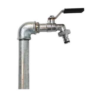 Słupek ogrodowy techniczny z kranem 3/4 cala - AQUABIN - 2