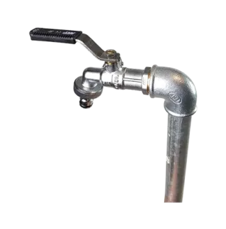 Słupek ogrodowy techniczny z kranem 3/4 cala - AQUABIN - 3