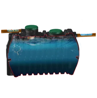 Zbiornik na wodę deszczową 4000 AB - AQUABIN