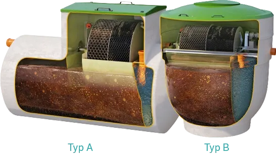 Biologiczna oczyszczalnia ścieków ROTOSET 6 - BIOSET