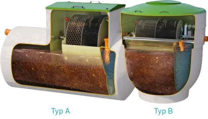 Biologiczna oczyszczalnia ścieków ROTOSET 6 - BIOSET