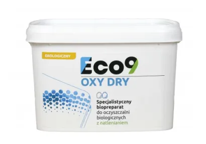Eco9 OXY DRY - Bakterie do oczyszczalni tlenowych NA ROK