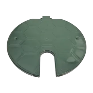 Pokrywa studzienki poboru wody – zielona (HIDE) - AQUABIN