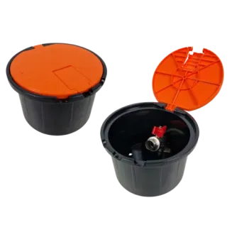 Pokrywa studzienki poboru wody – pomarańczowa (FIND) – PEŁNA - AQUABIN