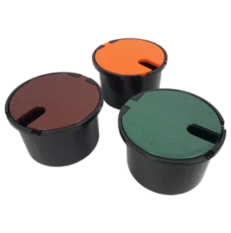 Studzienka poboru wody z zaworem 3/4 cala – brązowa (WOOD) - AQUABIN