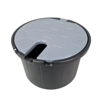 Studzienka poboru wody z zaworem 3/4 cala – szara (STONE) - AQUABIN