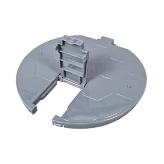 Pokrywa studzienki poboru wody – szara (STONE) – PEŁNA - AQUABIN