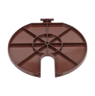 Pokrywa studzienki poboru wody – brązowa (WOOD) - AQUABIN