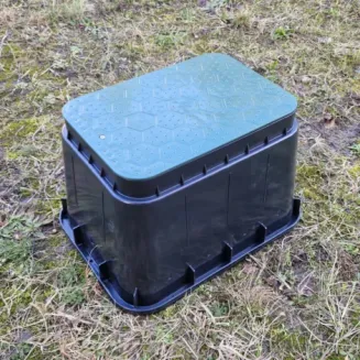 Pokrywa studzienki zaworowej STANDARD – zielona (HIDE) - AQUABIN