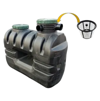 Zbiornik na wodę deszczową 1000 AB - AQUABIN