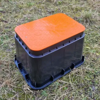 Pokrywa studzienki zaworowej STANDARD – pomarańczowa (FIND) - AQUABIN