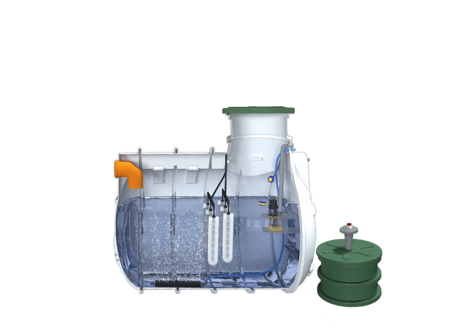 Oczyszczalnia Biologiczna- Bio Easy Flow 5 WIRO - HABA - obrazek 6